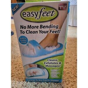 NEW Easy Feet As seen on TV foot scrubber